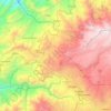 Juncal topographic map, elevation, terrain