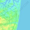 Long Branch topographic map, elevation, terrain