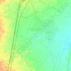 Dolno Sedlarce topographic map, elevation, terrain