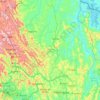 Gatsibo District topographic map, elevation, terrain