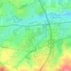 Siegmar topographic map, elevation, terrain