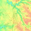 Saligny topographic map, elevation, terrain