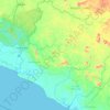 District # 1 topographic map, elevation, terrain