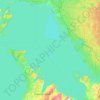 Georgian Bay topographic map, elevation, terrain