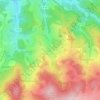 Vöckelsbach topographic map, elevation, terrain