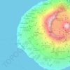 São Filipe topographic map, elevation, terrain