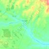 Passagem topographic map, elevation, terrain