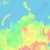 克拉斯诺亚尔斯克时间 topographic map, elevation, terrain
