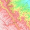 Challabamba topographic map, elevation, terrain