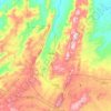 Equador topographic map, elevation, terrain