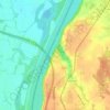 Suben topographic map, elevation, terrain