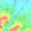 Rivergaro topographic map, elevation, terrain