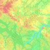 Фёдоровское сельское поселение topographic map, elevation, terrain