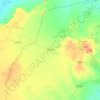 Baraúna topographic map, elevation, terrain