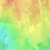 Касимово topographic map, elevation, terrain