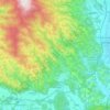 Griffen topographic map, elevation, terrain