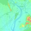 Burla topographic map, elevation, terrain