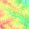 Liberty Hill topographic map, elevation, terrain