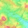 Rumburk topographic map, elevation, terrain