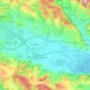 Heringen/Helme topographic map, elevation, terrain