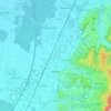 Mahlberg topographic map, elevation, terrain
