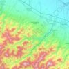 Taro topographic map, elevation, terrain