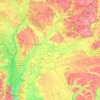 Черниговская область topographic map, elevation, terrain