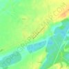 Varieši topographic map, elevation, terrain