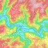Nassau topographic map, elevation, terrain
