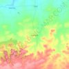 Pf topographic map, elevation, terrain