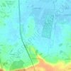 Wood Walton topographic map, elevation, terrain