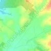 Пролейки topographic map, elevation, terrain