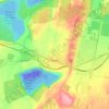 Morwell topographic map, elevation, terrain