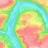 Hastière-par-delà topographic map, elevation, terrain