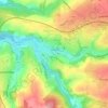 Mylau topographic map, elevation, terrain