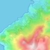 Pino topographic map, elevation, terrain