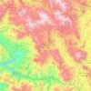 Villa Sola de Vega topographic map, elevation, terrain
