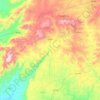 Saloá topographic map, elevation, terrain