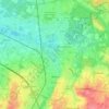Bilzen topographic map, elevation, terrain