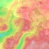 Waldensberg topographic map, elevation, terrain