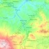 Amoucha topographic map, elevation, terrain