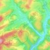 Pützborn topographic map, elevation, terrain