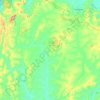 Montezuma topographic map, elevation, terrain