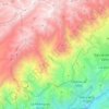 Parroquia Milla topographic map, elevation, terrain