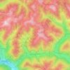 Bad Kleinkirchheim topographic map, elevation, terrain