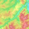 Ludweiler topographic map, elevation, terrain