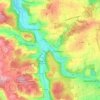 Grafenau topographic map, elevation, terrain