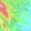 Crnce topographic map, elevation, terrain