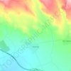 Erdzhelija topographic map, elevation, terrain
