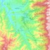 Vilcabamba topographic map, elevation, terrain